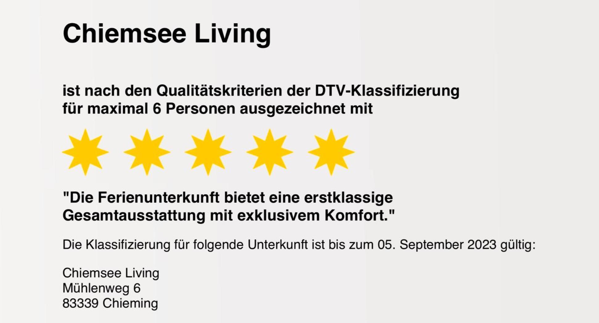 Chiemsee Living Chieming Bagian luar foto